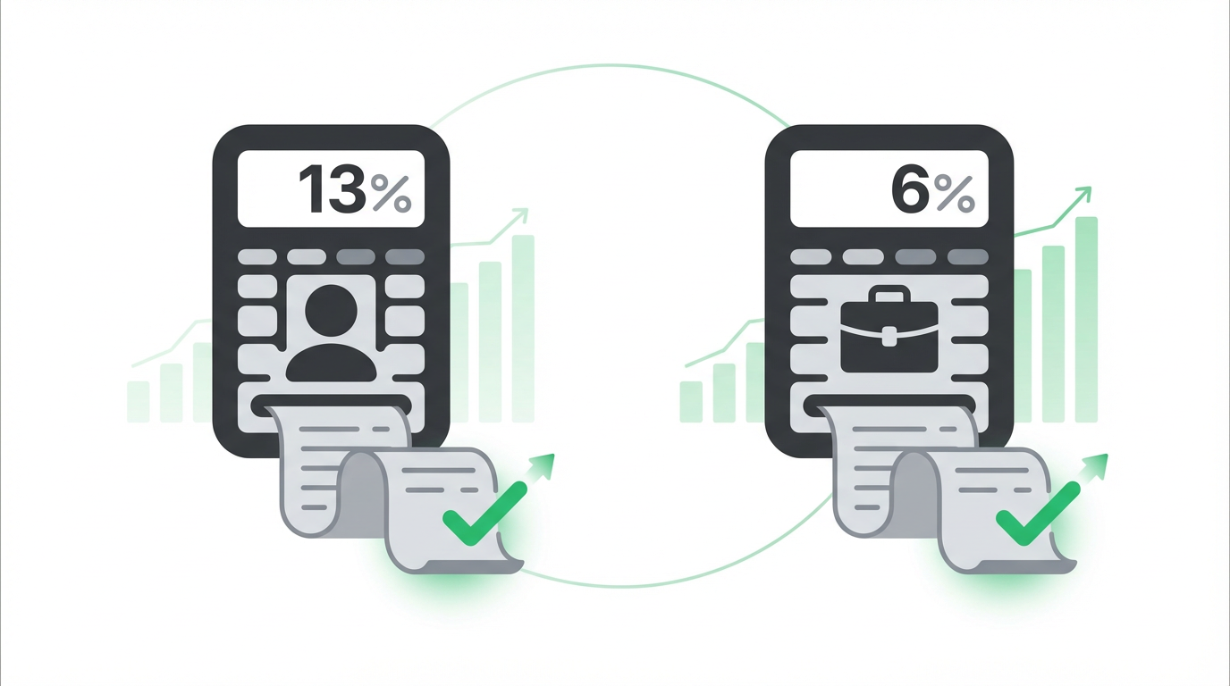 Автоматический расчёт налогов