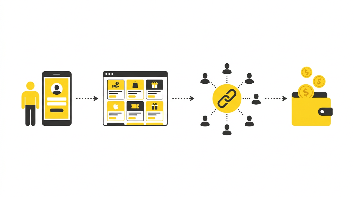 4 шага к заработку